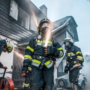 firefighters, fire, respiratory protection, smoke, help, save